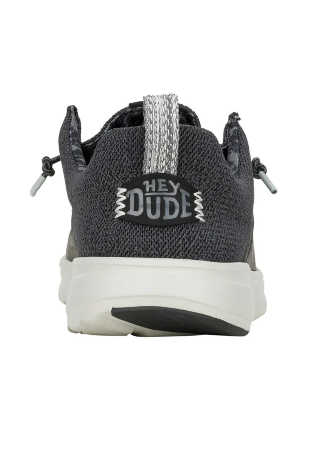 HEYDUDE Mens Hey2O Mesh Shoes in Black/Grey | 43145-0NU Asics Shoes Release Dates