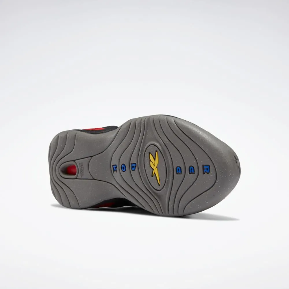 Reebok Footwear Kids QUESTION MID BLK/SILVER MET/VECTOR RED Asics Gel-cumulus Running Shoes