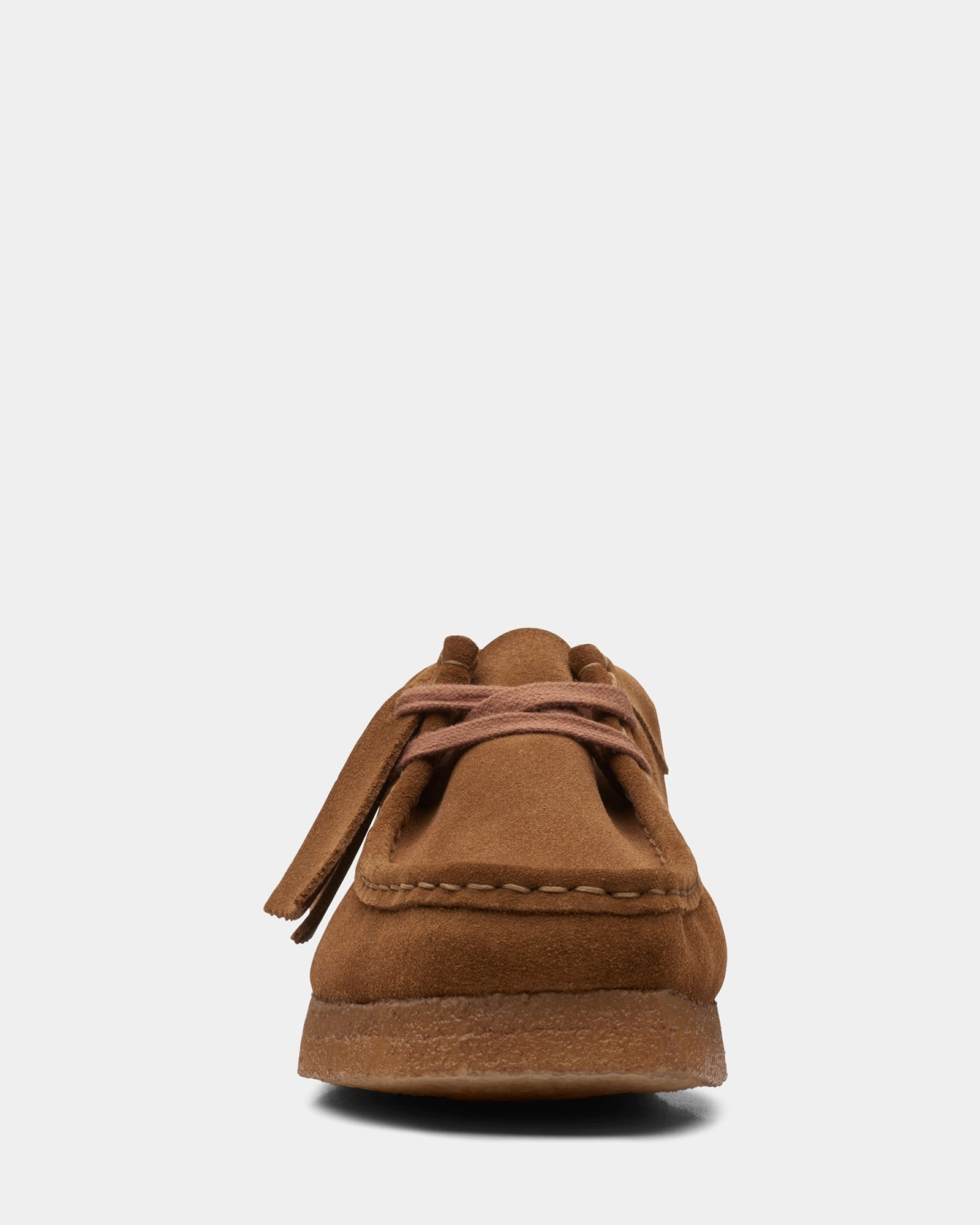 Low Heel Wallabee. (W) Cola Suede