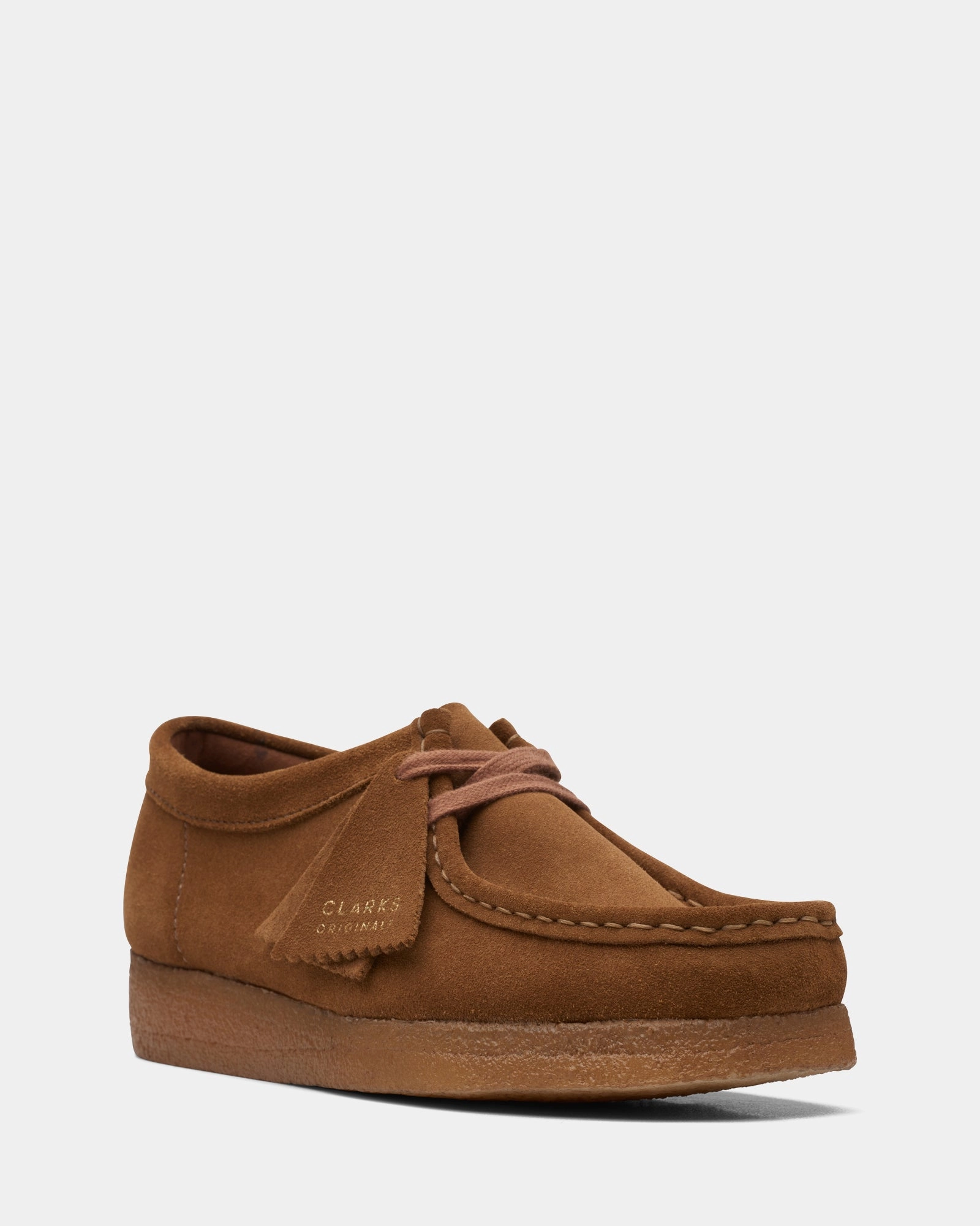 Wallabee. (W) Cola Suede Shine Jog