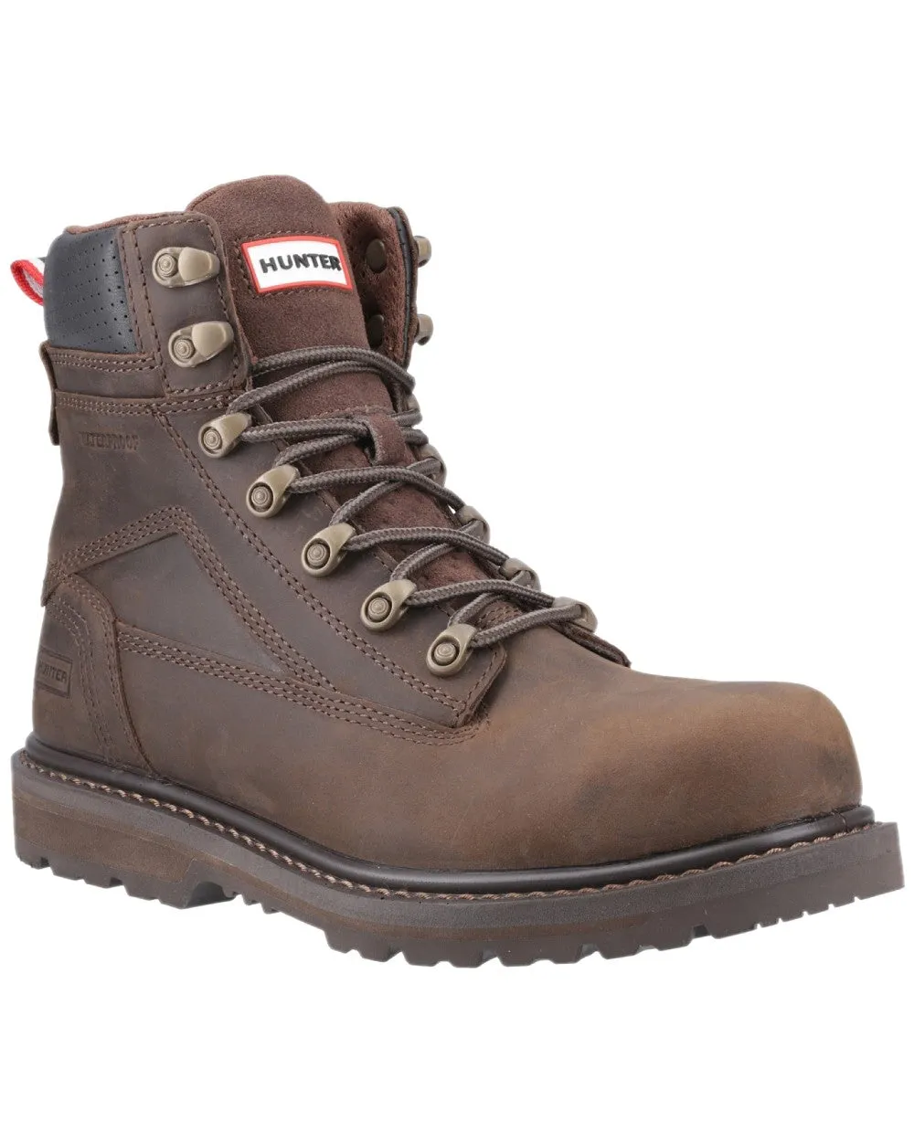 Hunter Mens Tornado Safety Boots Best Flat Sole Work Boots