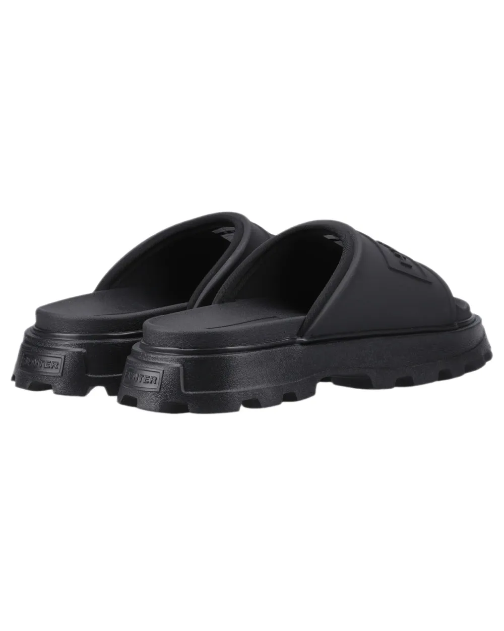 Quoddy Slippers Hunter Womens Moulded Stacked Sliders