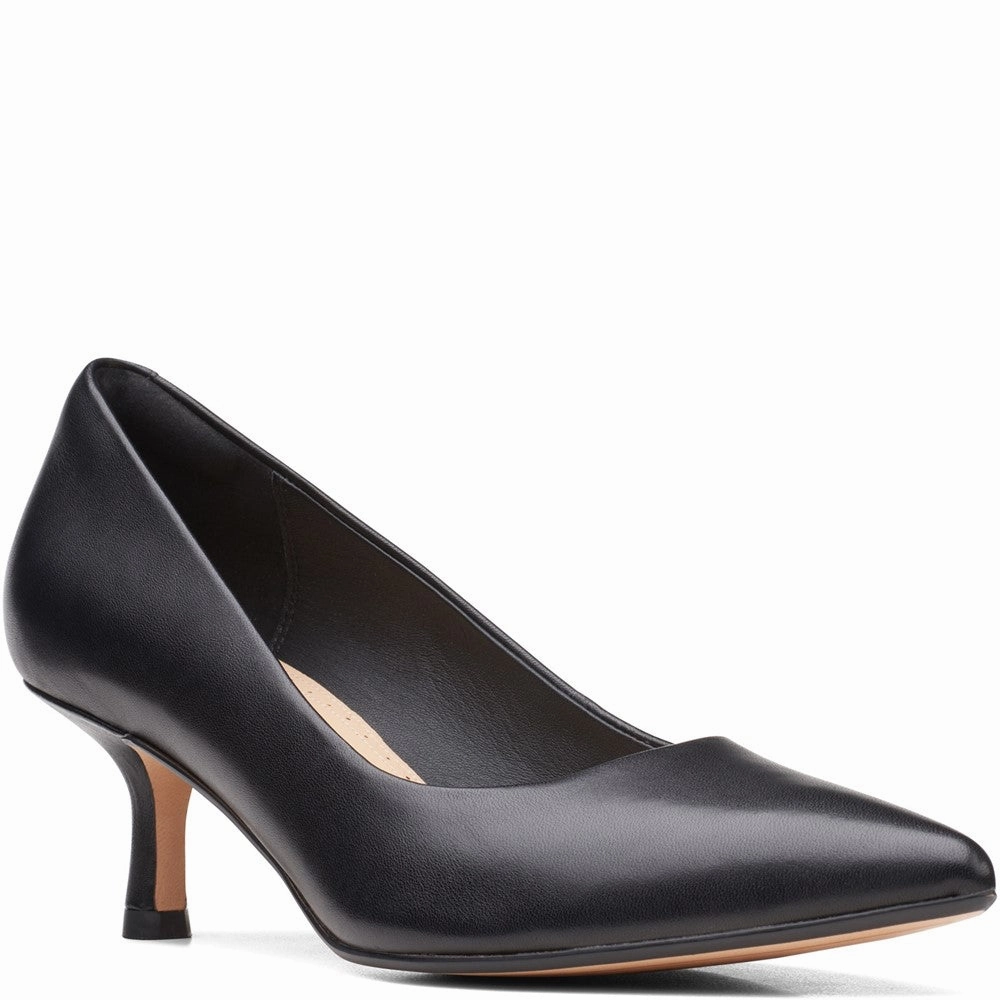 Clarks Violet55 Rae Shoes Office Look Soft White