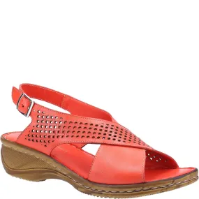 Fleet & Foster Judith Open Toe Sandal Relaxed Footwear Classic