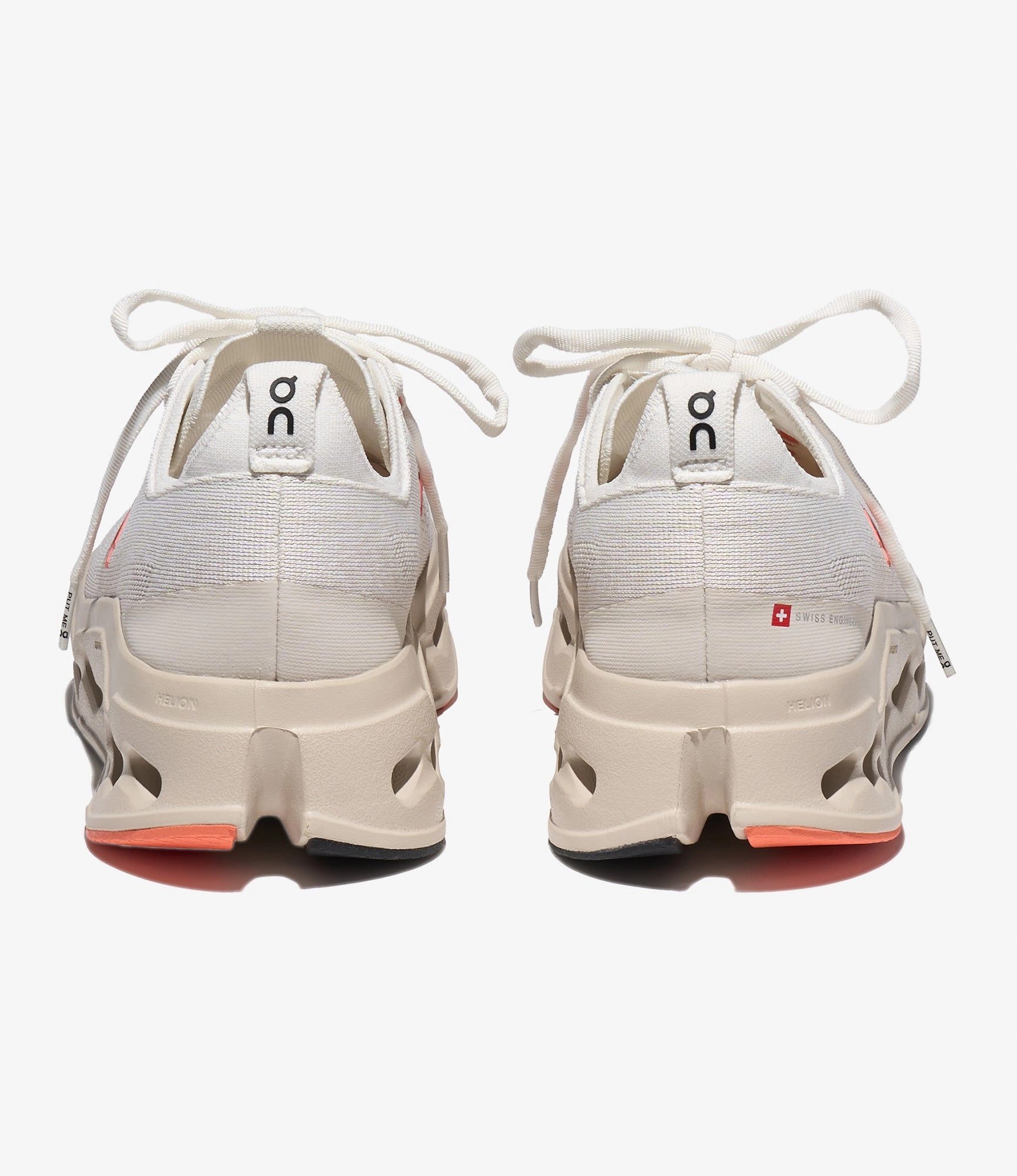 Cloudsurfer Max - Ivory | Salmon All-weather sole