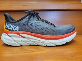 School friendly Hoka Clifton 8 Anthracite/Castlerock 1119393 ACTL & 1121374 ACTL