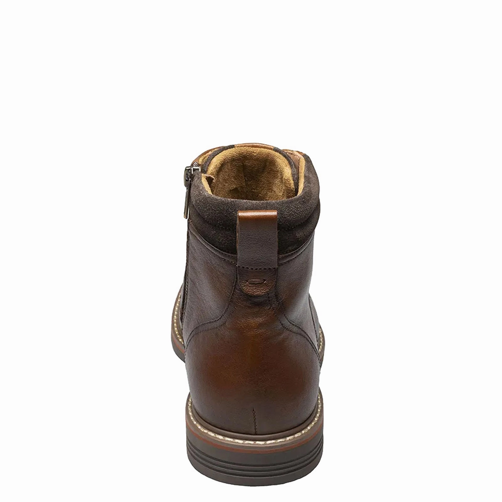 Zip Edge Men's Florsheim, Norwalk Plain Toe Lace Boot