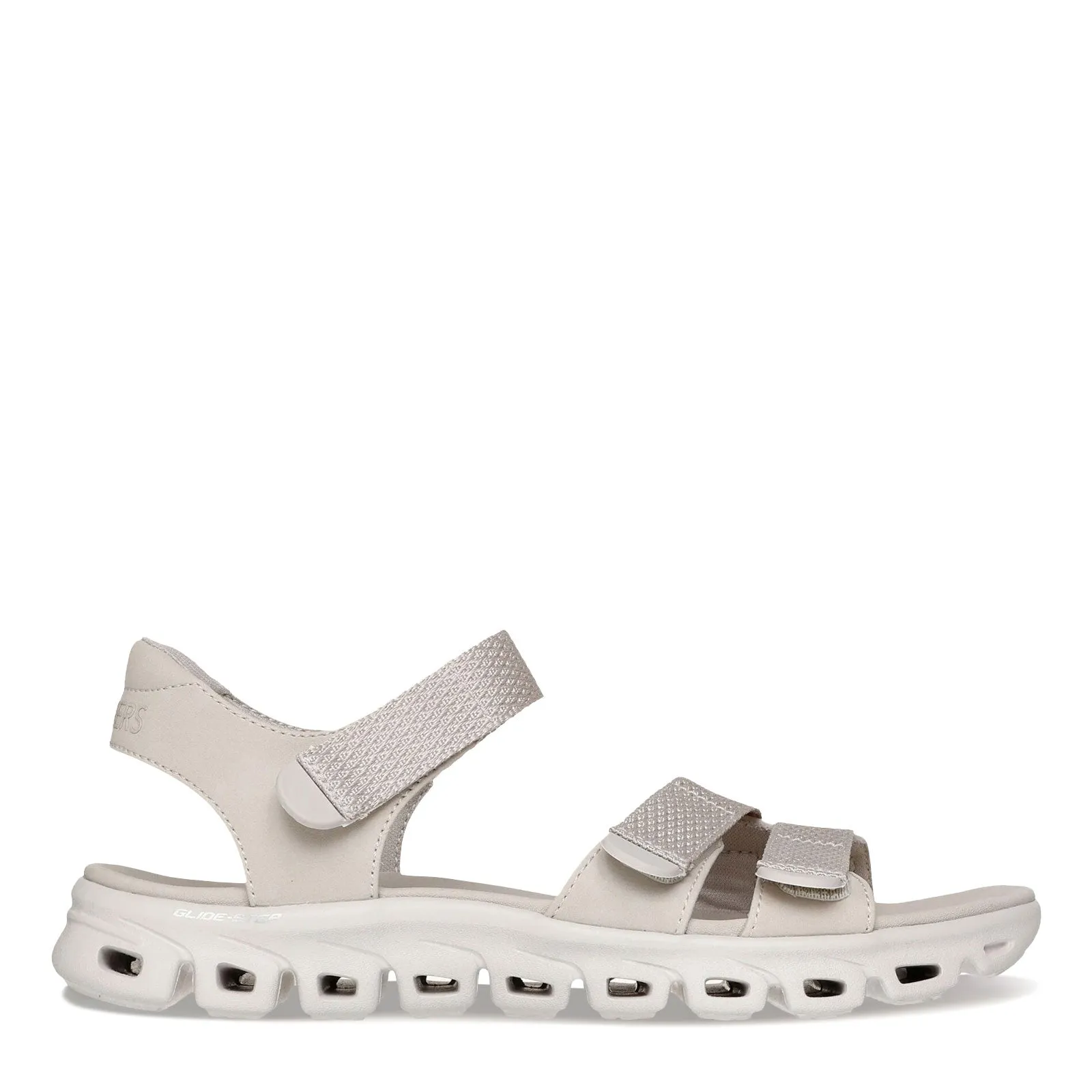 Women's Skechers, Glide-Step - Count On Me Sandal Quick Lock Wide Strap