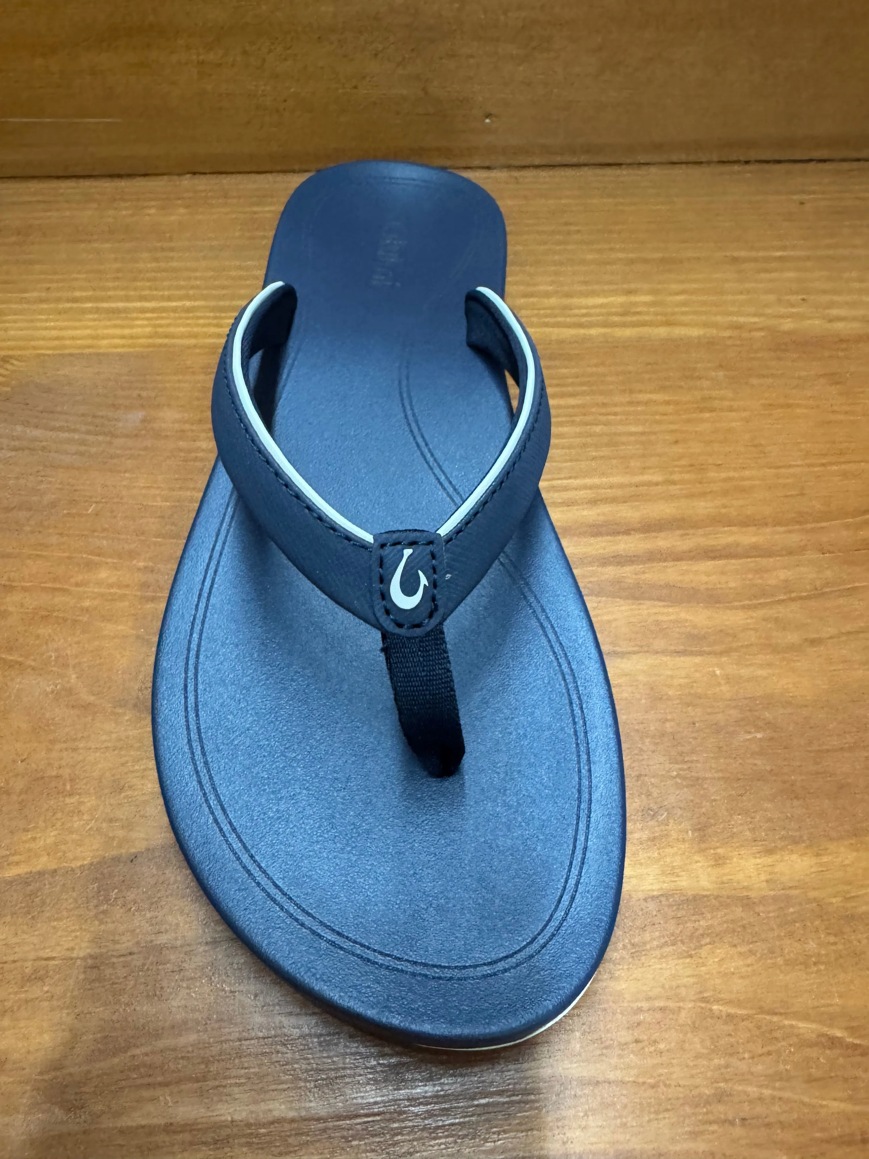 Comfy Travel Flats Toe Protection Olukai 'Uiki Mood Indigo 20537-ZNZN