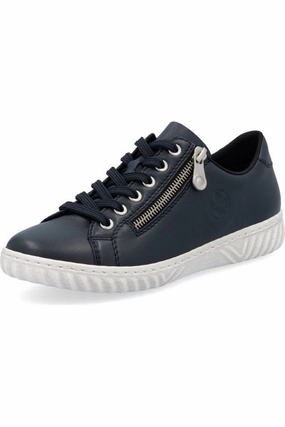 Rieker ladies sneaker N0900-14 in Navy Relaxed Motion Joy Step