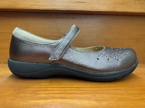 Dansko Stacy Pewter Metallic Durable   construction
