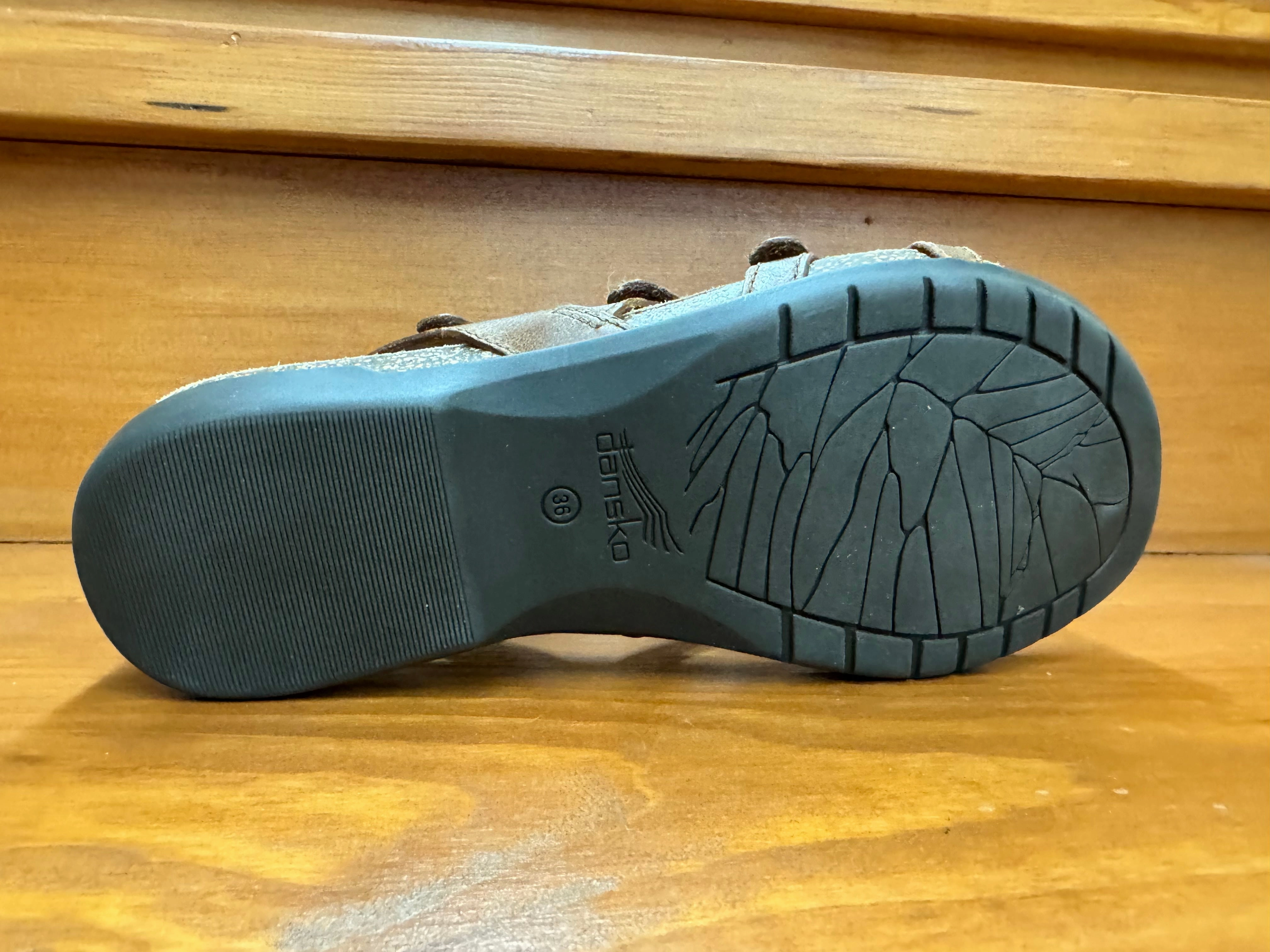 Dansko Roslyn Tan Leather True Fit Weather Guard