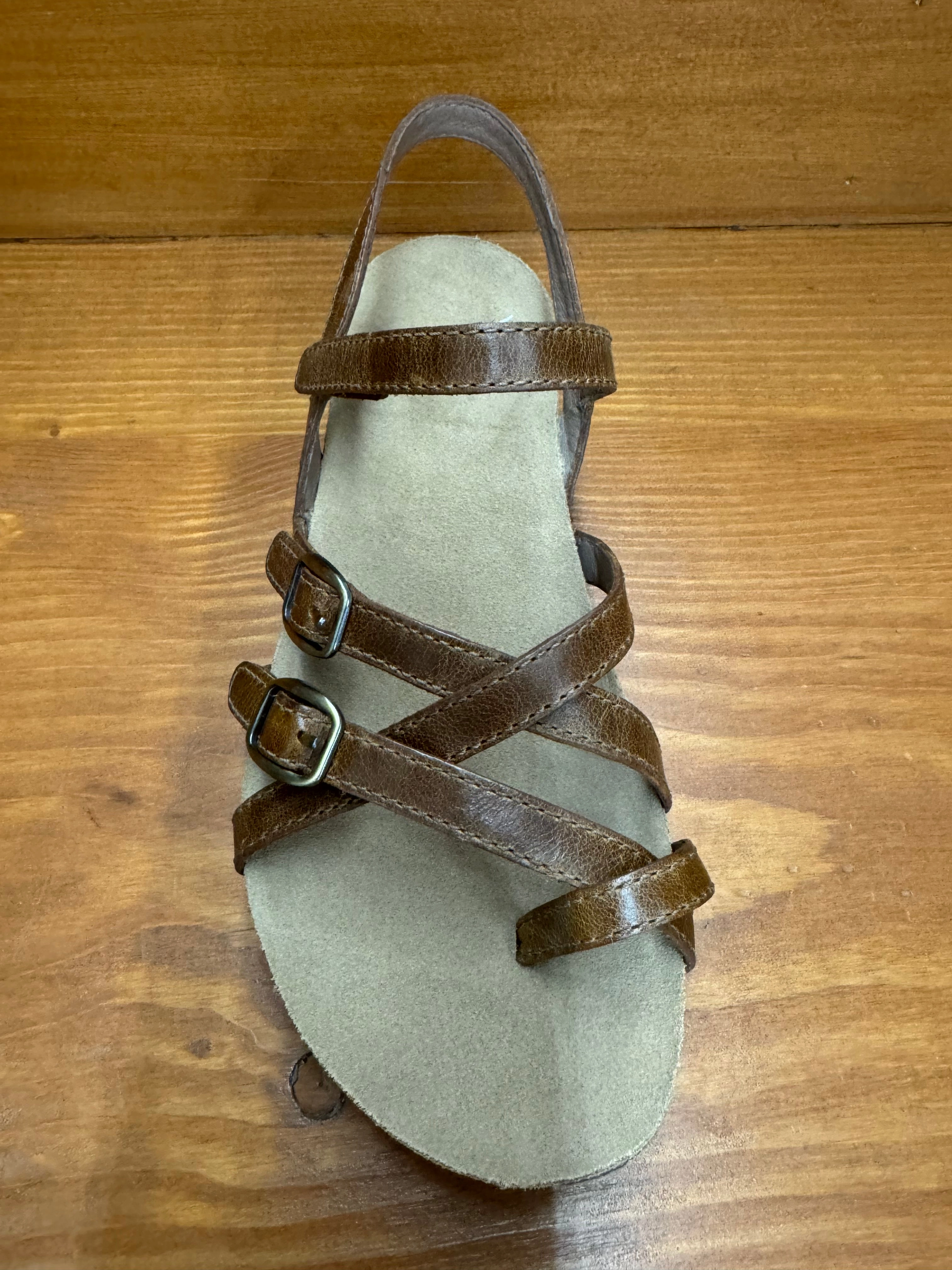 Dansko Roslyn Tan Leather Non Slip Low Profile