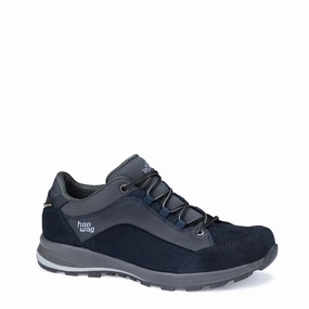 Hanwag Womens Banks Low Lady GTX Boot Navy / Ashpalt Adding