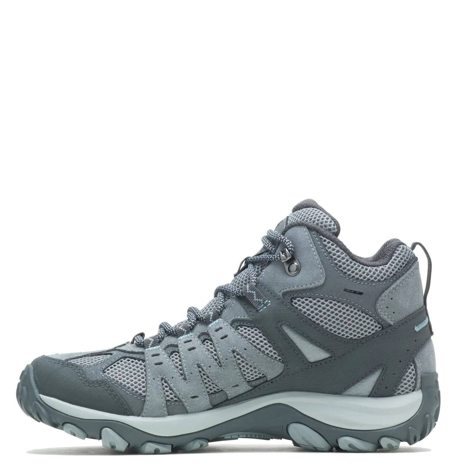 Women's Merrell, Accentor 3 Mid Waterproof Boot - Wide Width grassy shoes