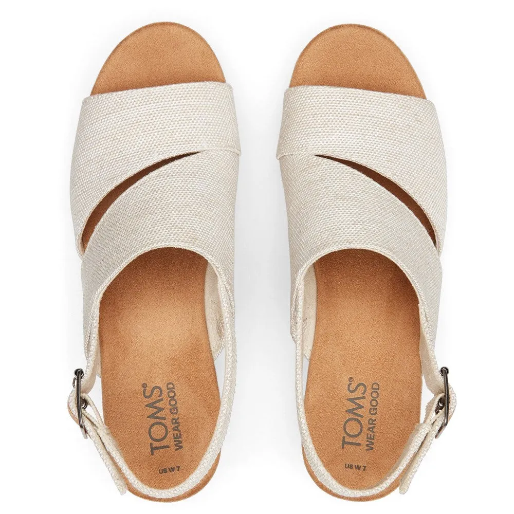 TOMS Claudine Wedge Vegan Material Foam Comfort