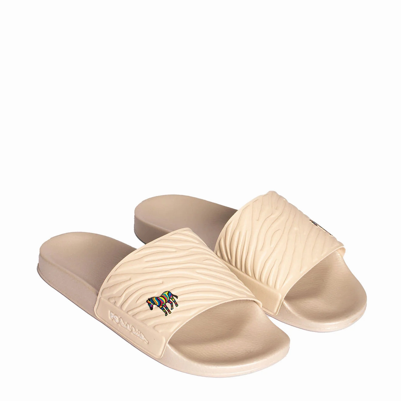 Indoor Paul Smith Nyro Zebra Sliders Off White