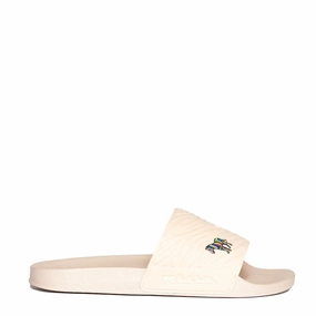 Comfy lining Paul Smith Nyro Zebra Sliders Off White