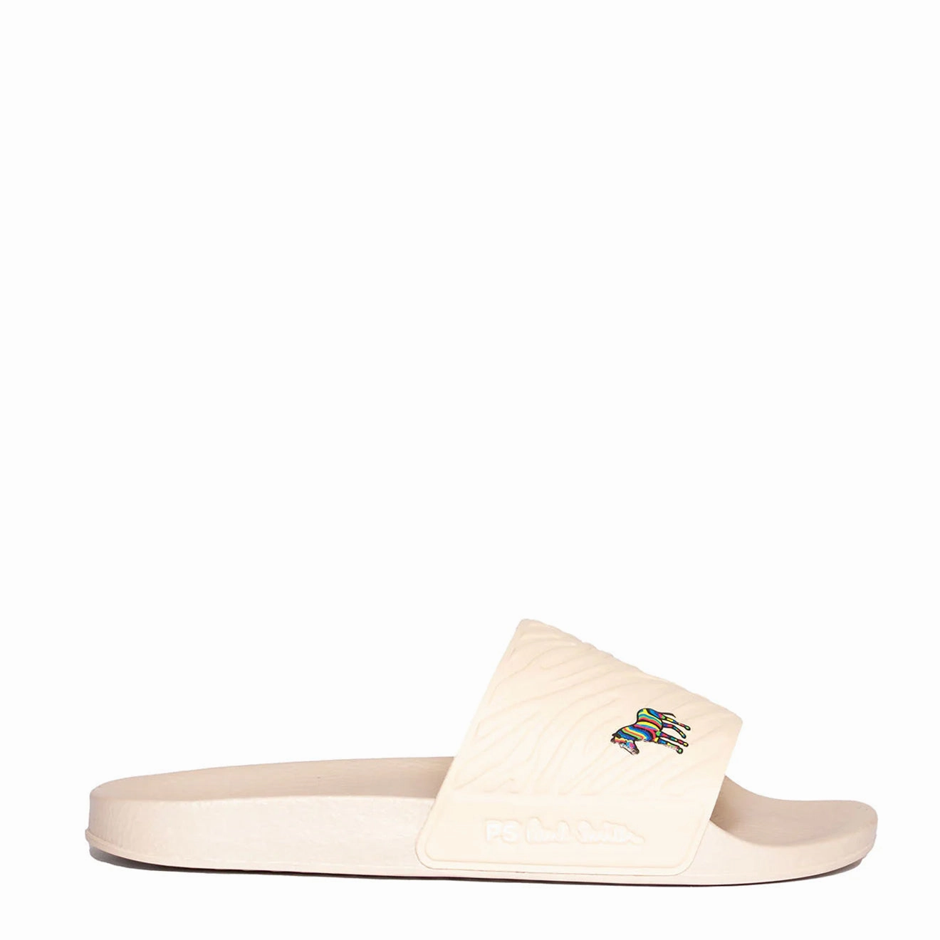 Comfy lining Paul Smith Nyro Zebra Sliders Off White