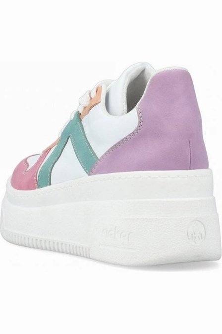 Rieker Ladies Sneakers M7814-90 Multi easy move