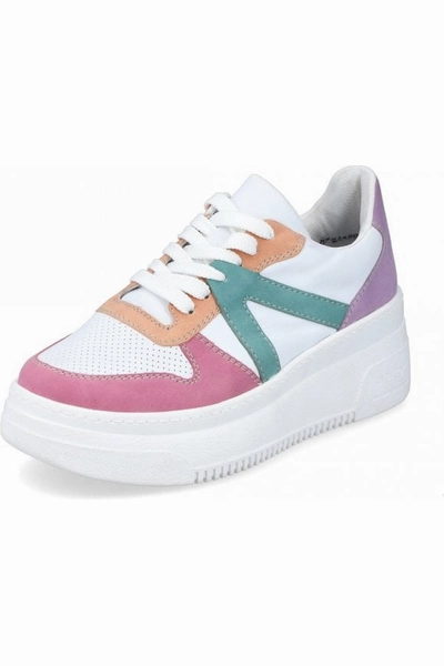 Slip-On Style Rieker Ladies Sneakers M7814-90 Multi