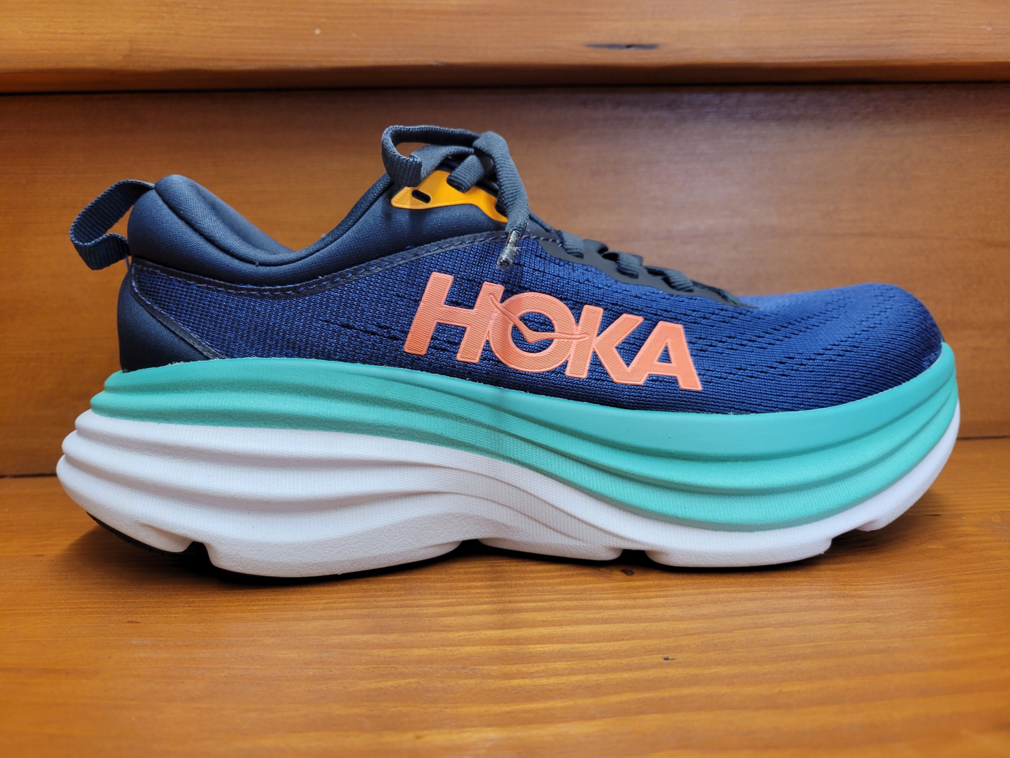 Comfort Advantage Wave Hike Hoka Bondi 8 Outerspace/Bellwether Blue 1127952 OSBB & 1127954 OSBB