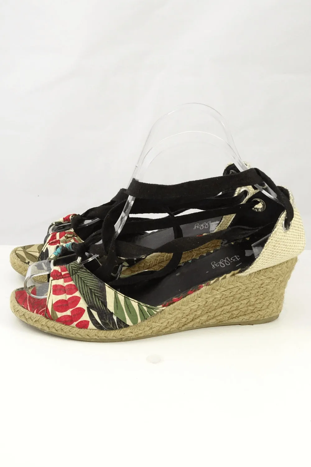 Asics Free Running Shoes I Love Billy Red Wedges 40