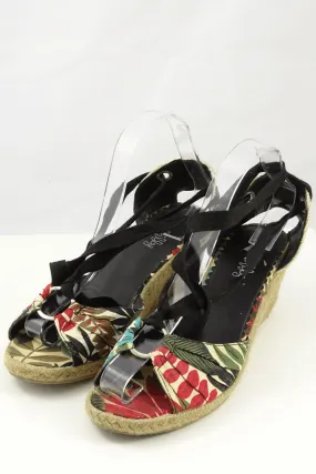 I Love Billy Red Wedges 40 Asics Orthopedic Walking Shoes