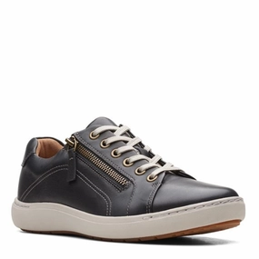 SyntheticLeather plantar fasciitis shoes Women's Clarks, Nalle Lace Sneaker