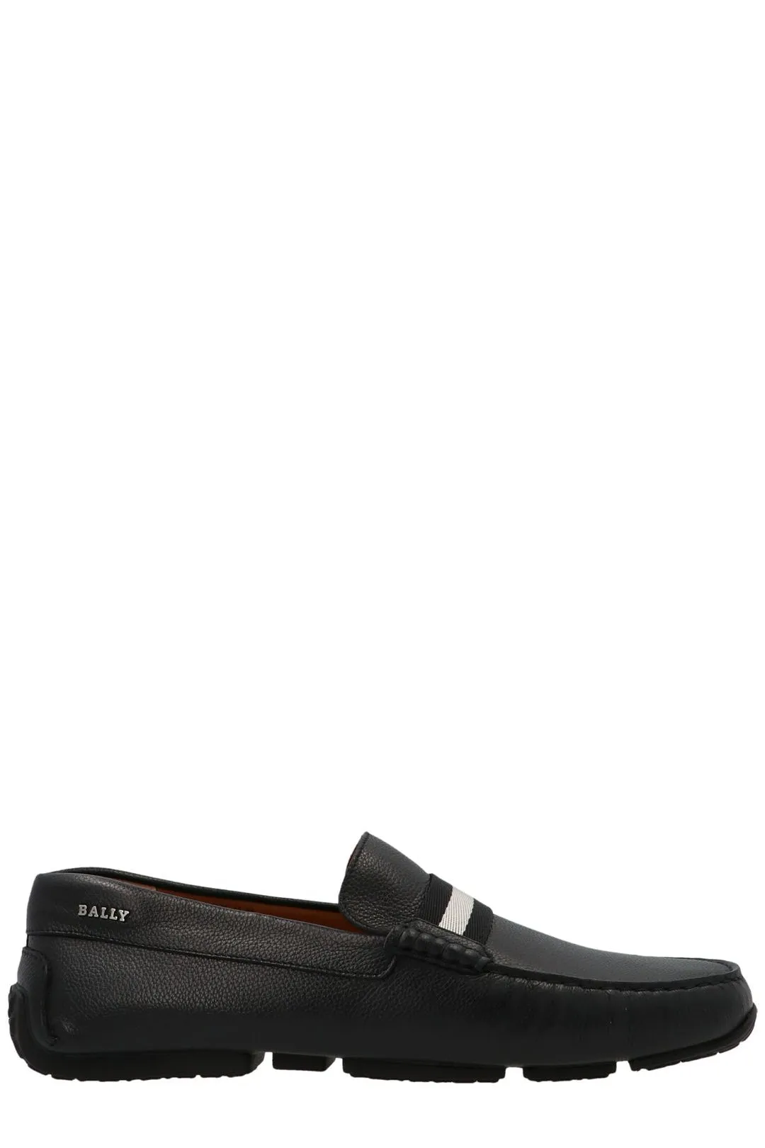 Bally Pearce Striped Loafers Platform Chunky Loafers