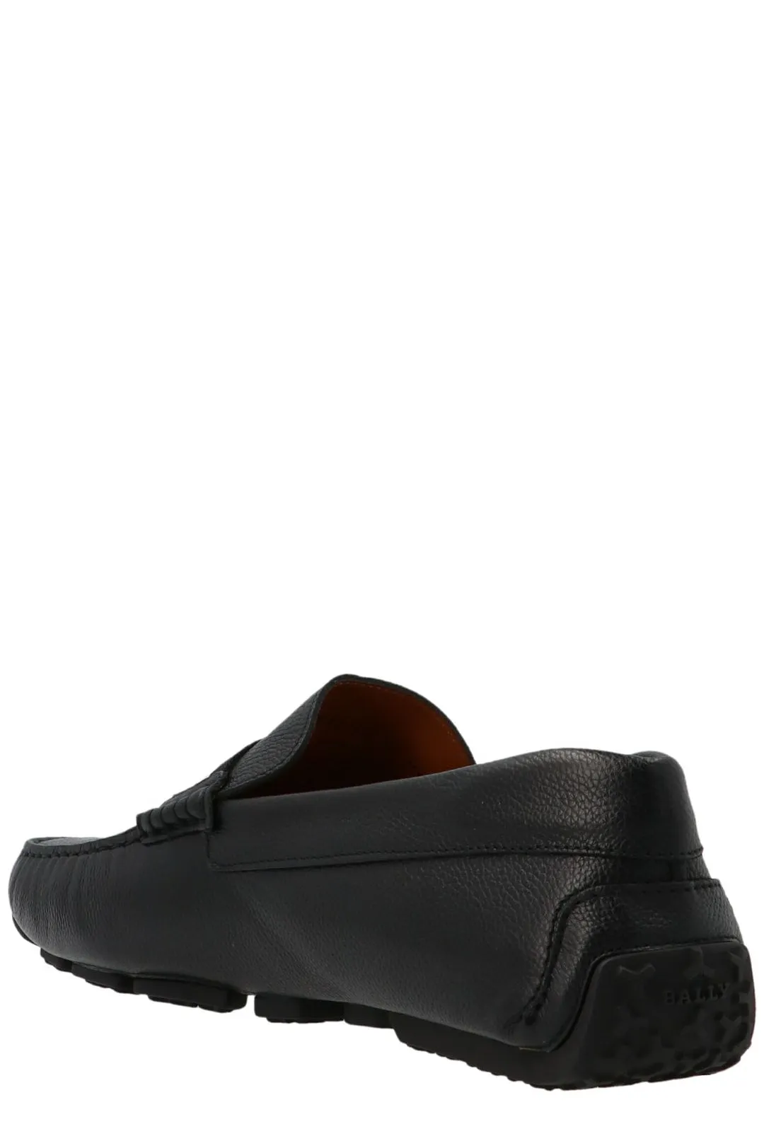 Tasseled Leather Loafers Bally Pearce Striped Loafers