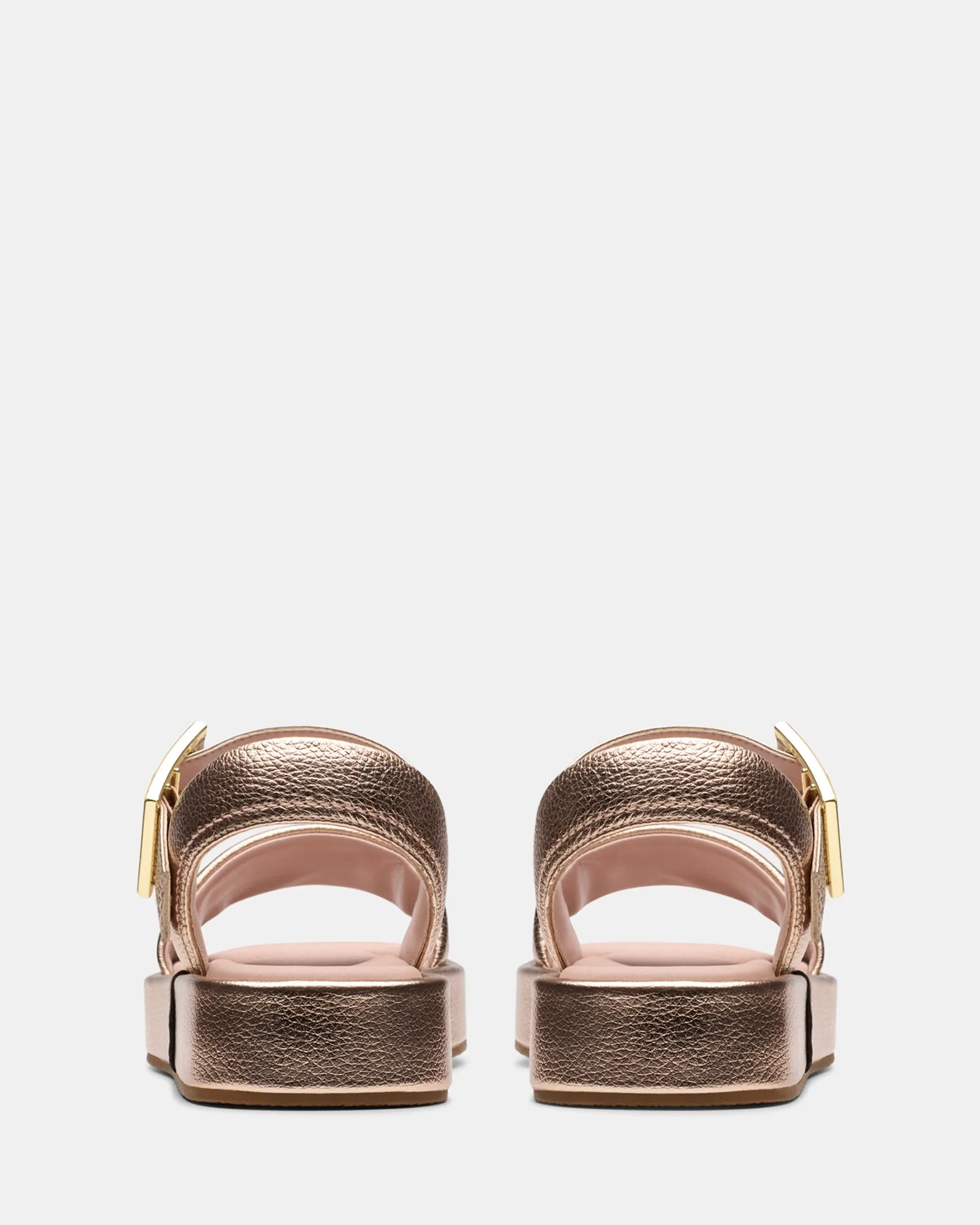 Alda Strap Copper Metallic Feel Stable Soft Walk