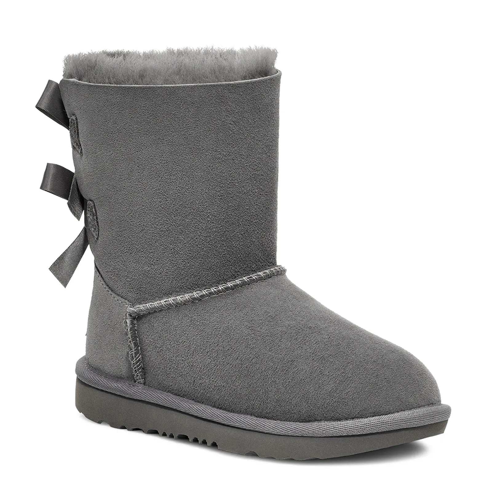 Girl's Ugg, Bailey Bow II Boot - Little Kid & Big Kid Side Zip