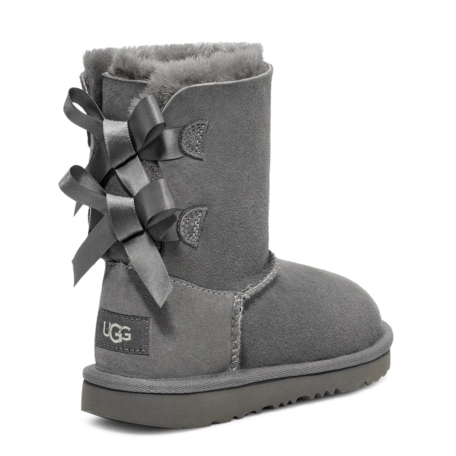 Girl's Ugg, Bailey Bow II Boot - Little Kid & Big Kid Robust Build