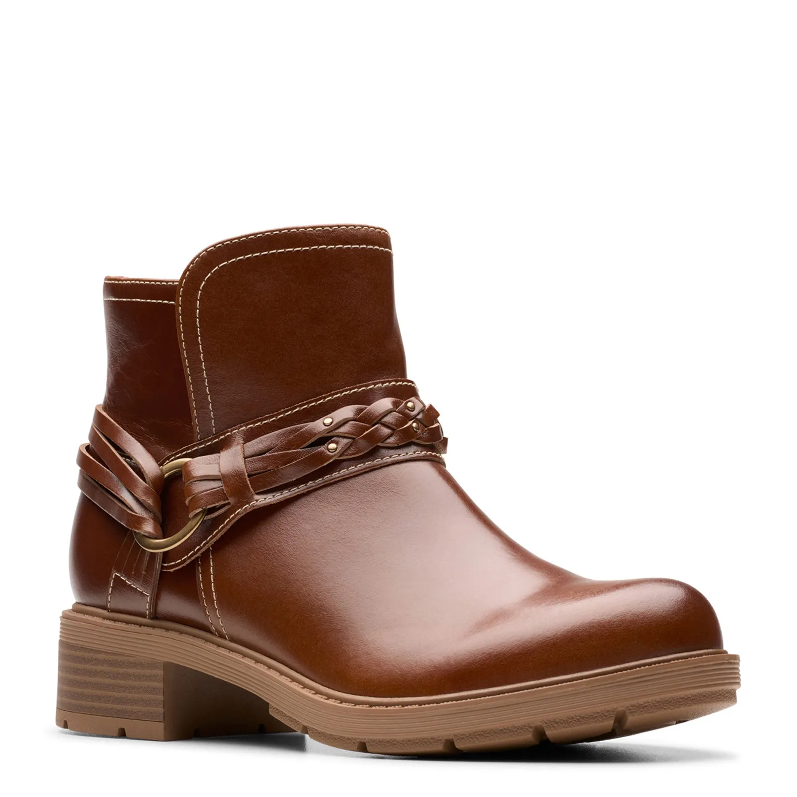 Women's Clarks, Hearth Kaylie Boot Long Travel Rubber Outsole