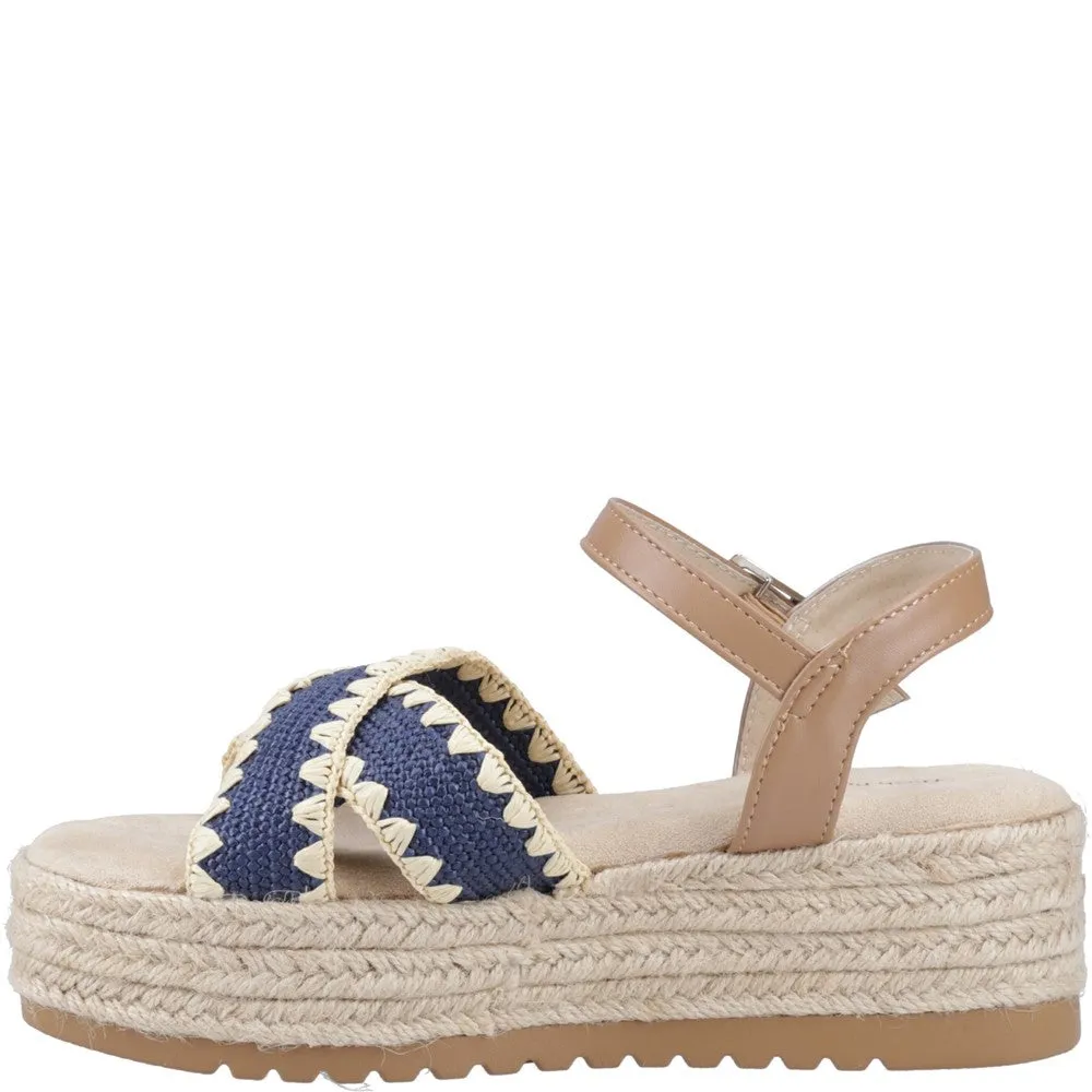 Hush Puppies Jemma Espadrille Sandal Light Design Skin Breath