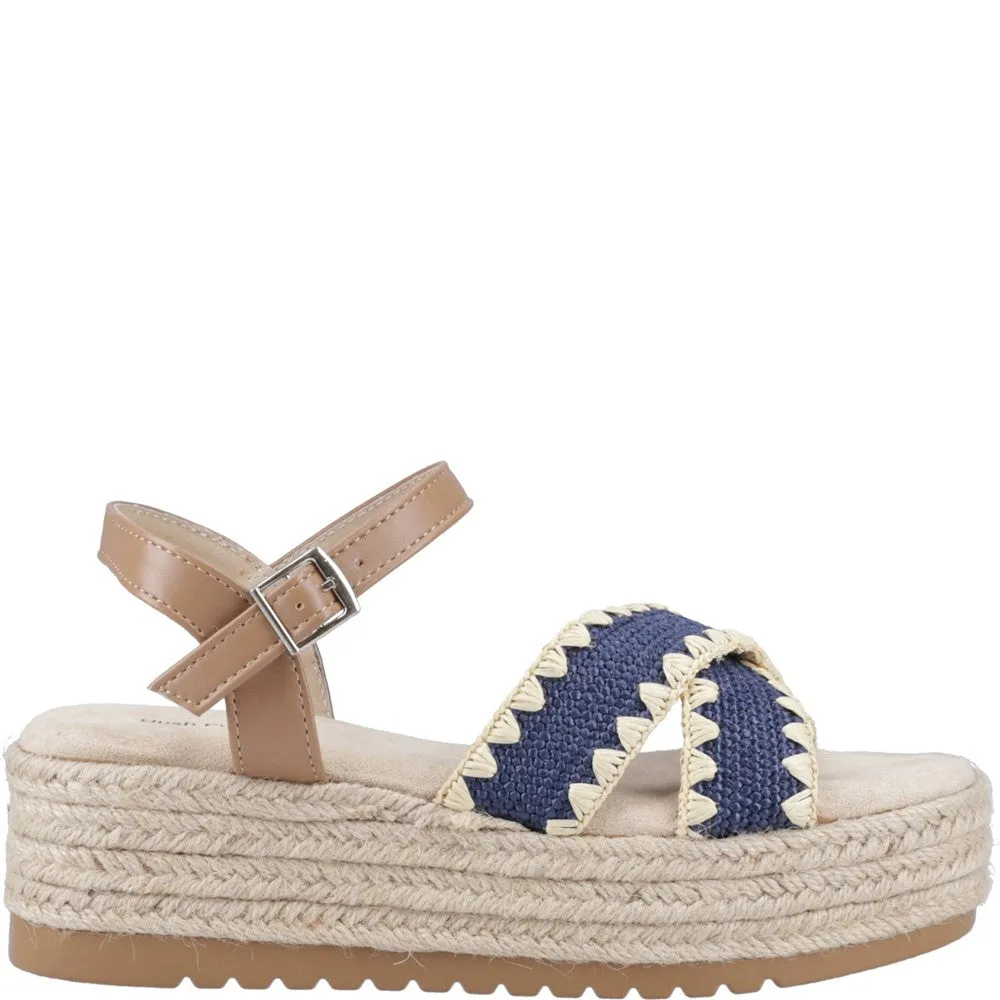 Hush Puppies Jemma Espadrille Sandal Cushioned footbed cushioning