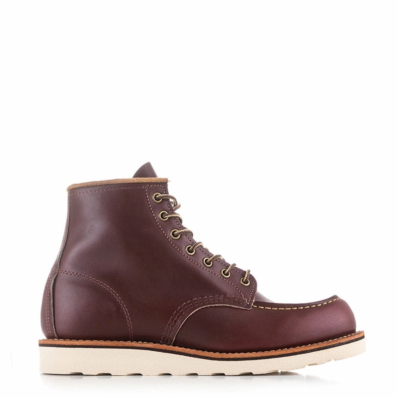 Soft outsole Red Wing 6-inch Classic Moc Boot Oxblood Mesa