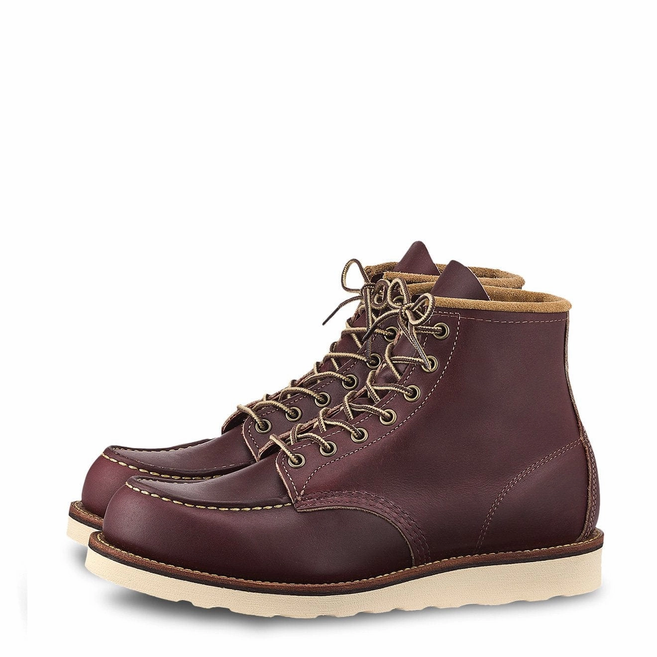 Red Wing 6-inch Classic Moc Boot Oxblood Mesa Air Move