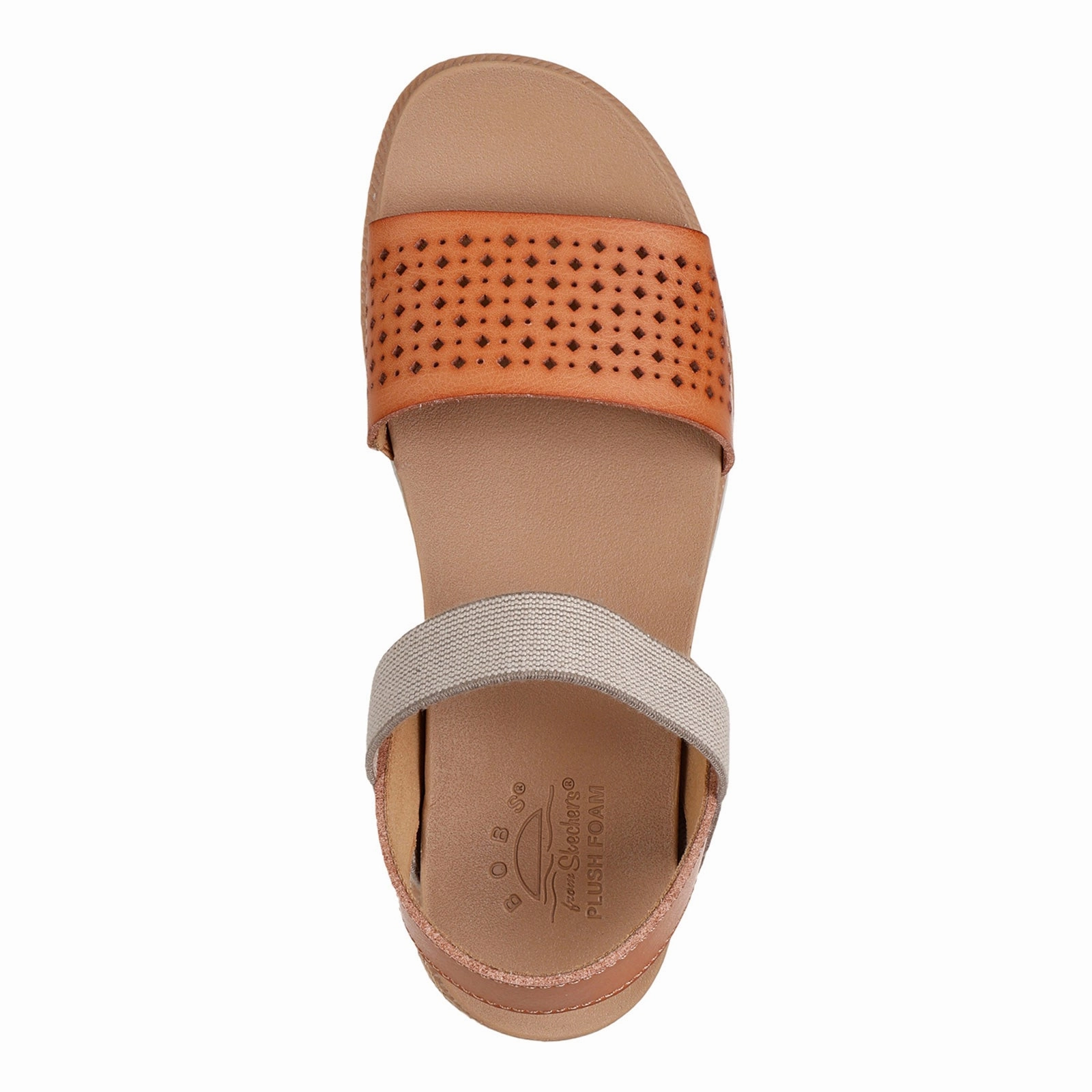 Women's Skechers, BOBS Desert Kiss Low - Perf Look Sandal No Hassle Dawn Pace