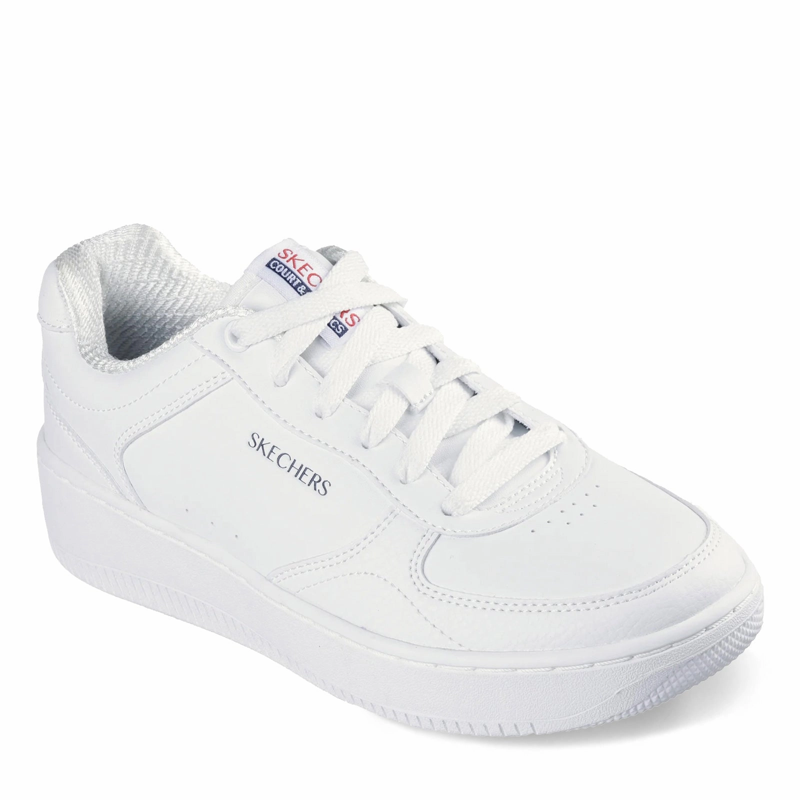 Women's Skechers, Sport Court 2.0 - Core Essential Sneaker Stay Light Wood Path