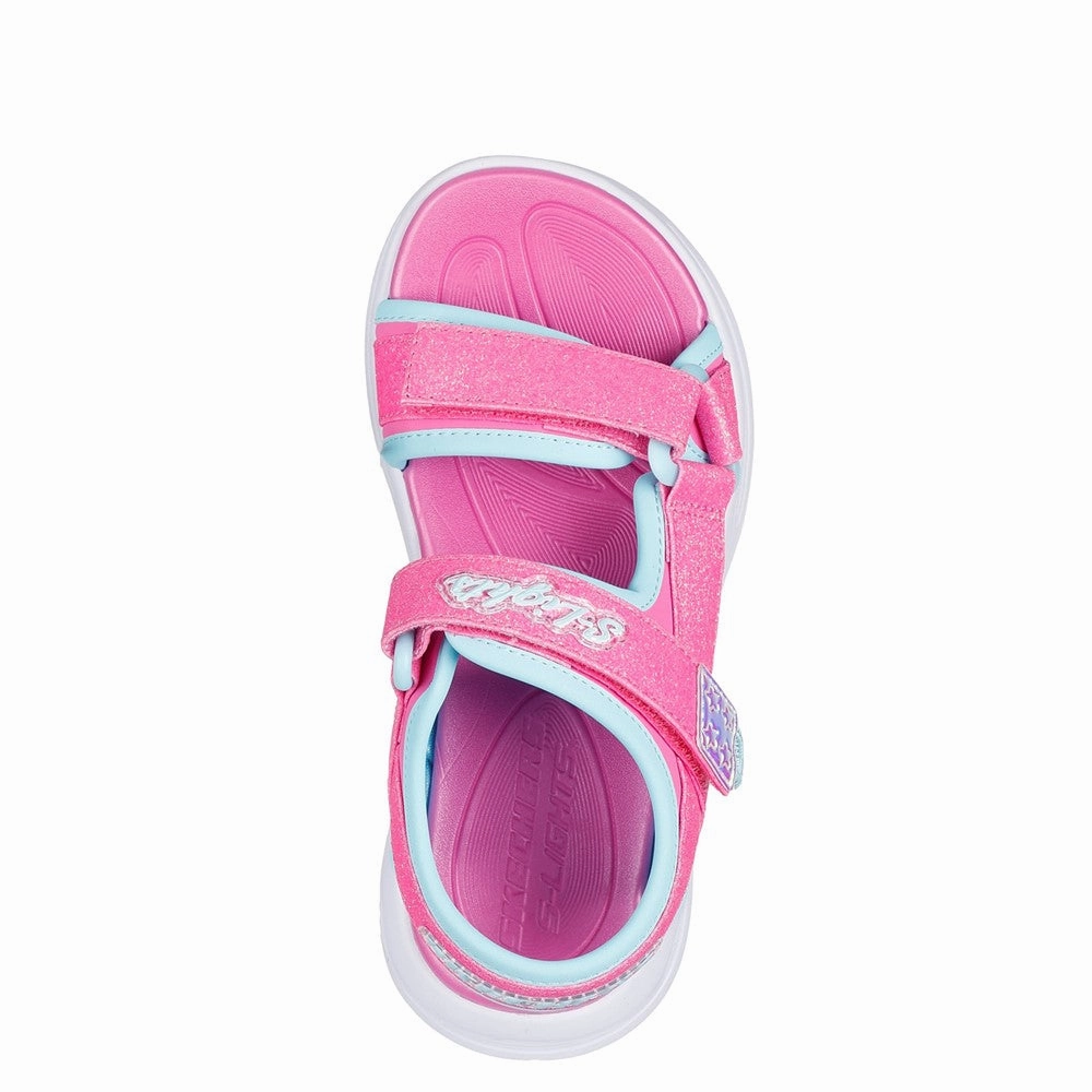 Breathe Comfort Open Mesh Skechers Sola Glow Sandal
