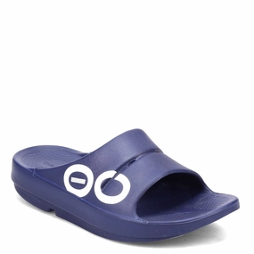 High-Performance Footwear Adjustable Mens Oofos, OOahh Sport Sandal