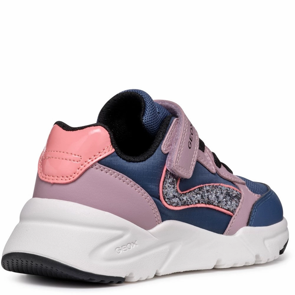 Ease Style Simple Lines Geox J Loftus A Junior Sneakers