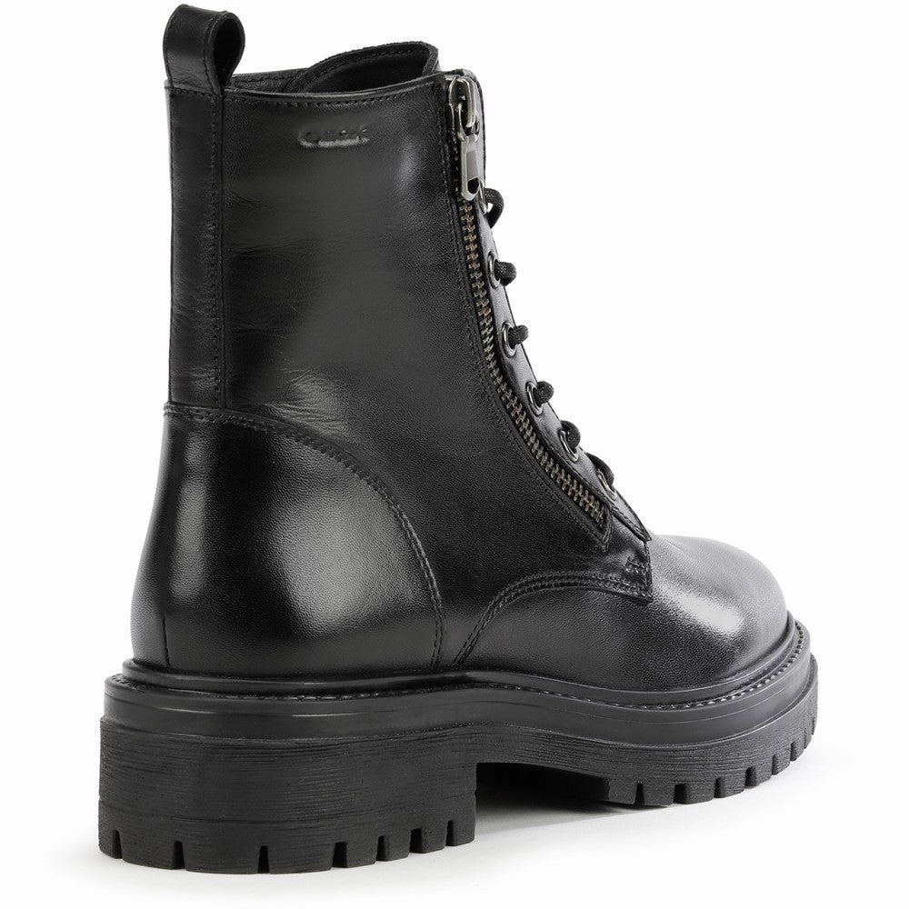 Mesh   lined Geox D Iridea F Ankle Boots