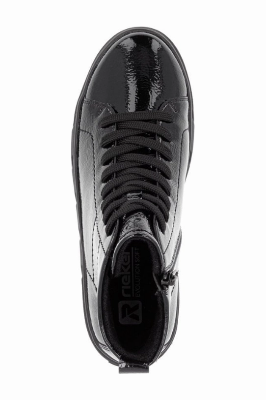 Rieker Ladies Boot W0561-01 Stylish Design Moon Step