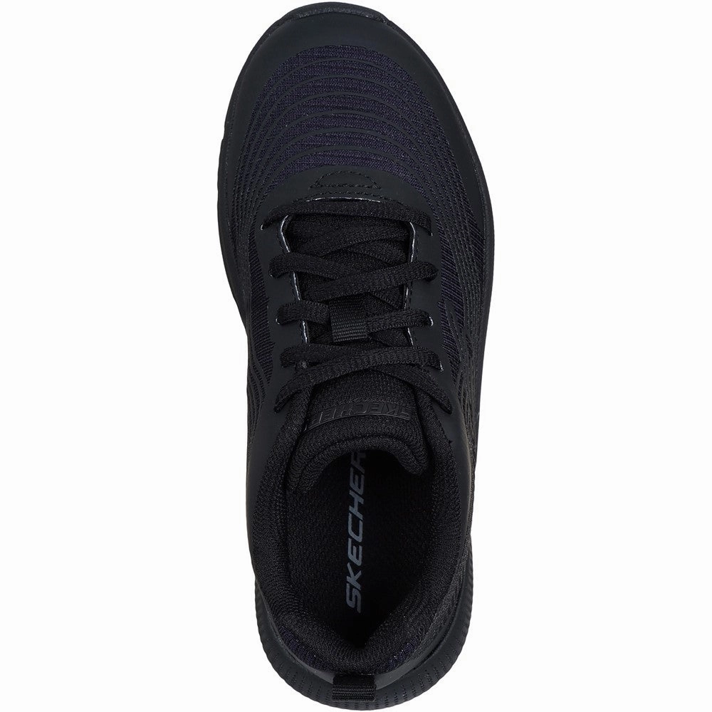 Skechers Microspec Advance Trainer Monochrome Style Lightweight Walk