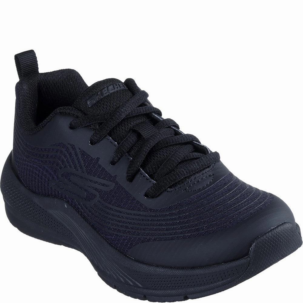 Skechers Microspec Advance Trainer Suede Material