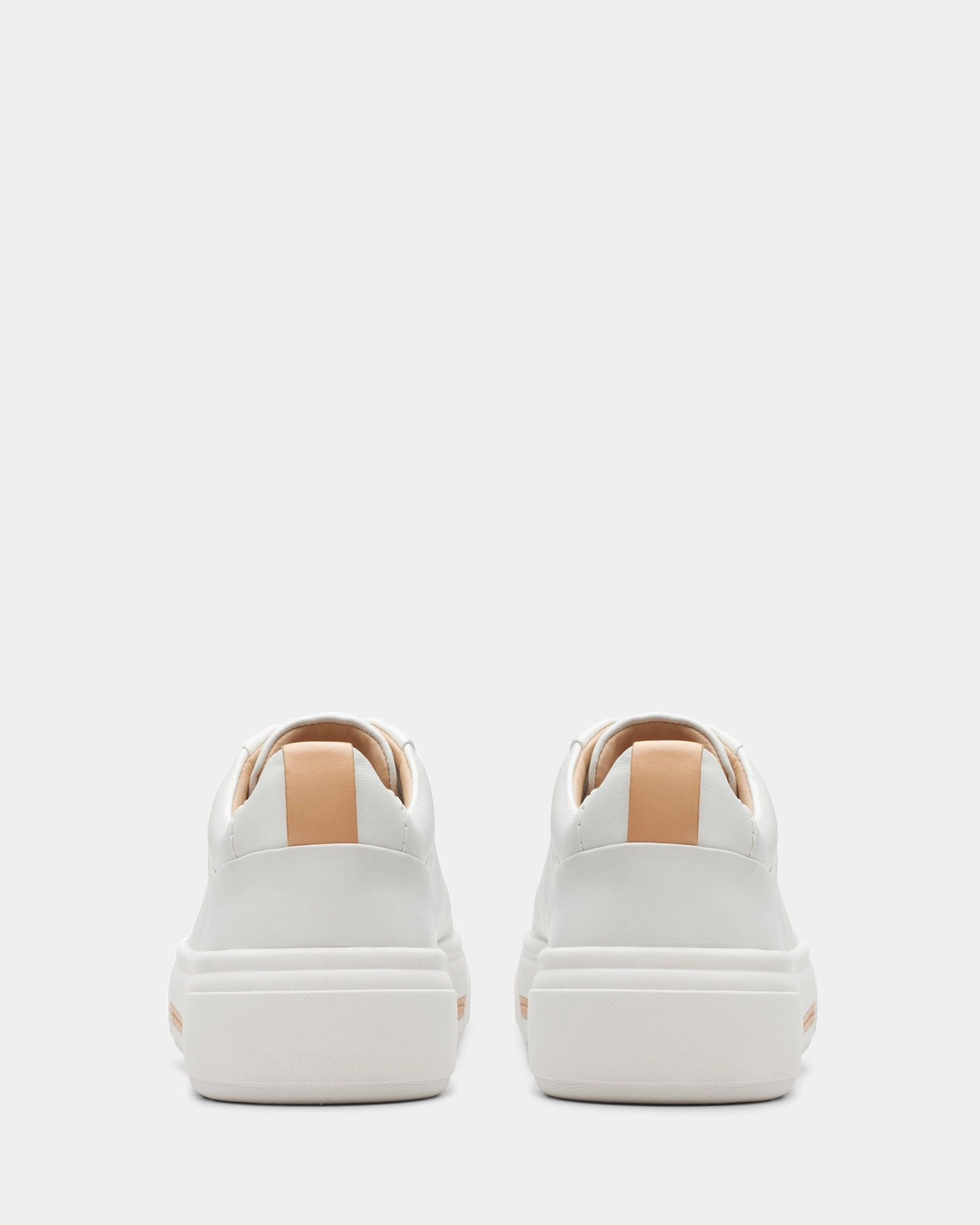 Hollyhock Walk Off White Leather Fashion-Forward Look