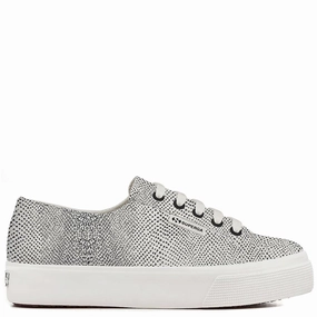 asphalt - running shoes Superga 2730 Micro Faux Snake Trainer